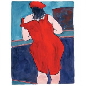 Bob Dylan Woman In Red Lion Pub